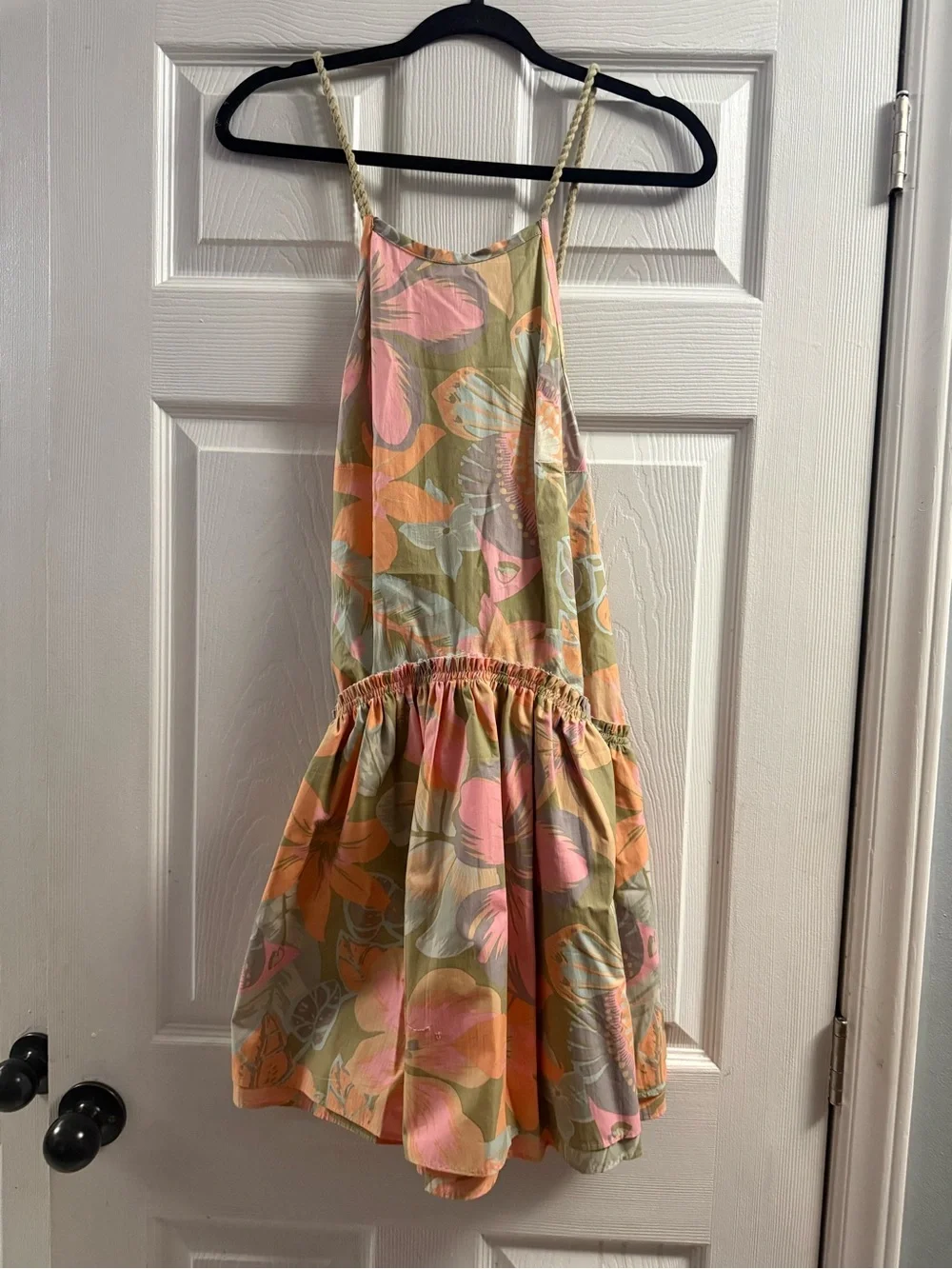 🆕 Free People Deserted Island Mini Dress Rainforest Combo XS